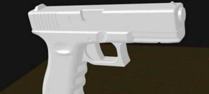 3D pistola